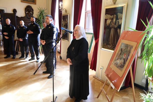 Zagreb: Otvorenje izložbe "Ljepota lažnog sjaja" - krivotvorenih umjetnina iz fundusa Muzeja policije