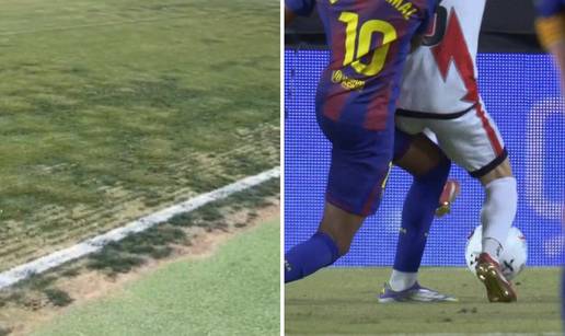 VIDEO Cirkus u Madridu: Ovo je teren La Lige?! Barcelona zbog kvara dobila izmišljeni penal