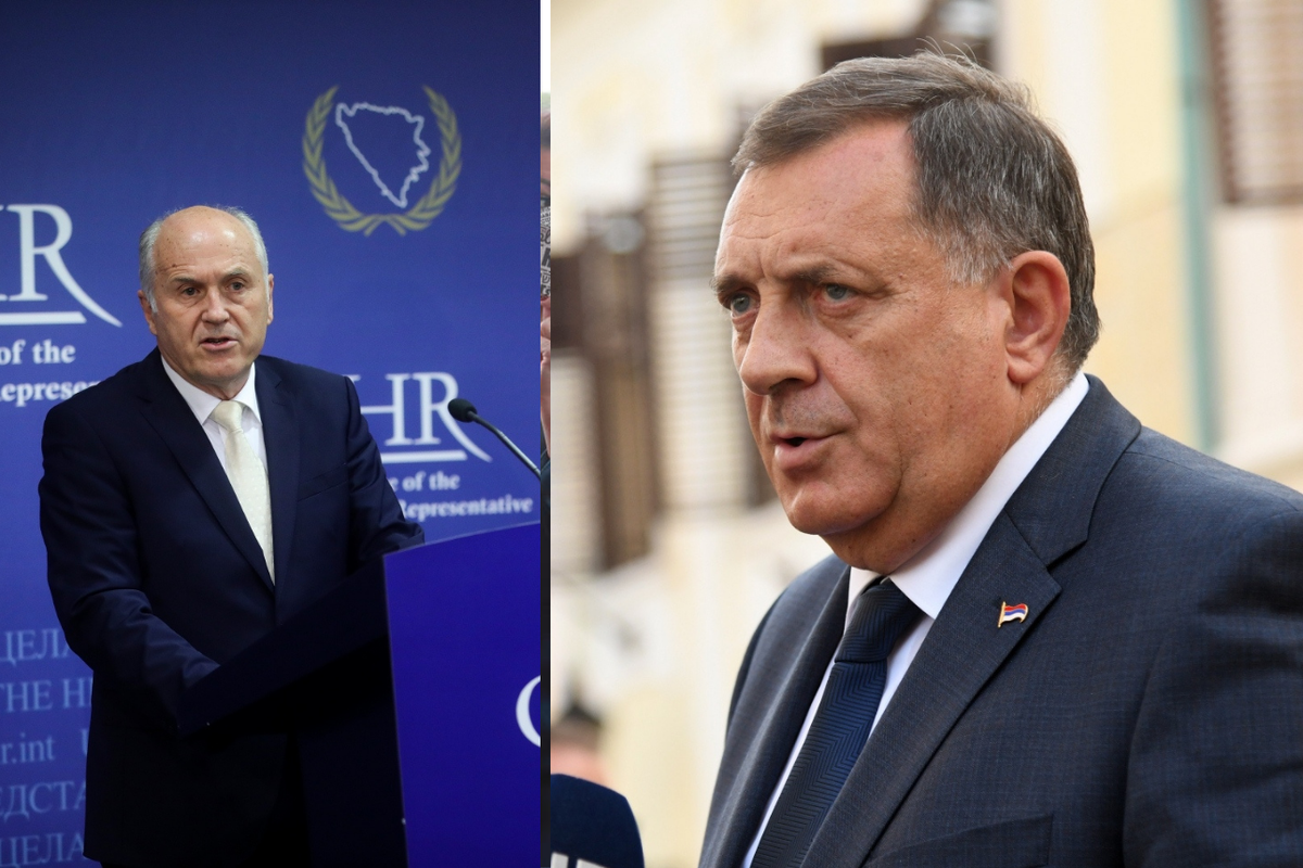 Inzko prijeti novim sankcijama Miloradu Dodiku, neće moći u EU: 'On veliča ratnog zločinca'