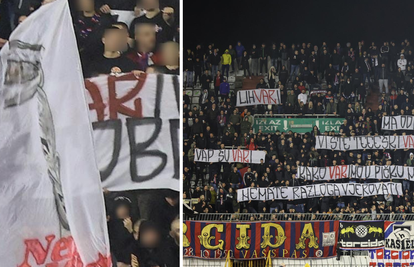 FOTO Jezivi transparent Torcide pojavio se i na Poljudu. Hajduk opet nije htio komentirati