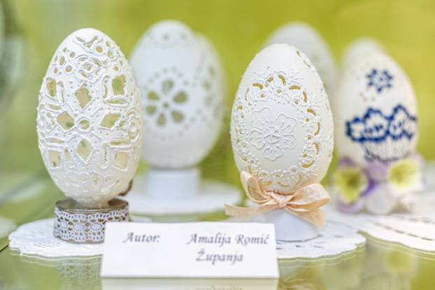 Županja: Amalija Romić radi unikatne uskršnje ukrase