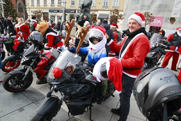 Osijek:  Tradicionalni dolazak motomrazova na  Trg Ante Starčevića