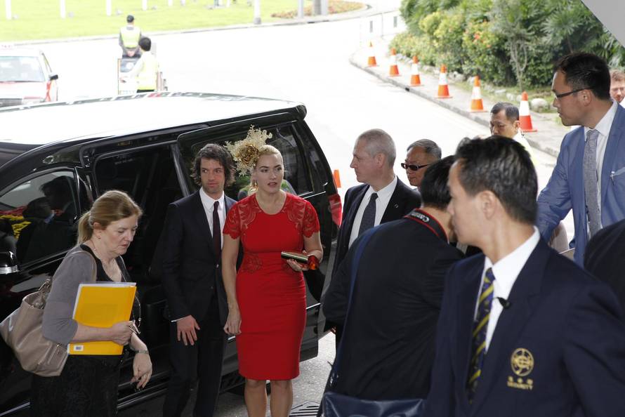 Hong Kong: Glumica Kate Winslet s de?kom na konjskim utrkama