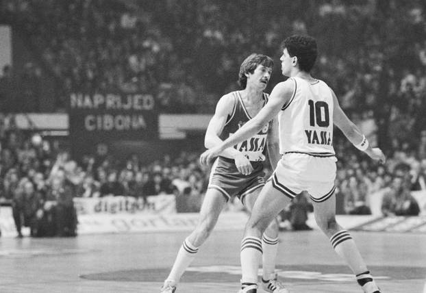 Povijesna utakmica kada je KK Zadar pobijedio KK Cibona u finalu Prvenstva Jugoslavije, 26.4.1986.