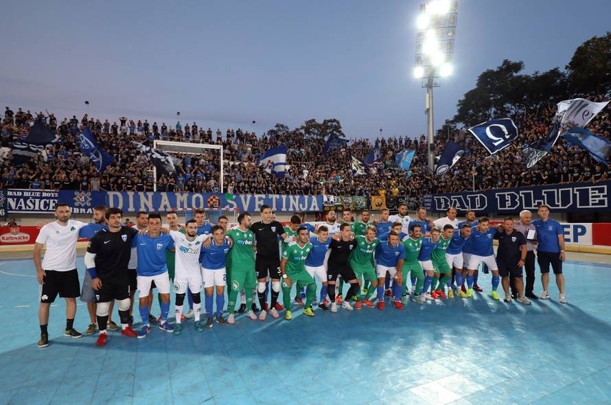 Zagreb: Prijateljska utakmica, MNK Futsal Dinamo - Panathinaikos