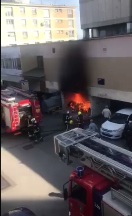 Planulo smeće u zgradi: 'Bilo je strašno, dim se jako brzo širio'