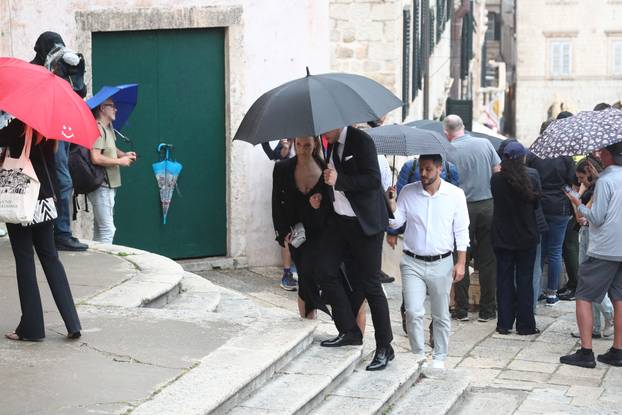 ARHIVA - 2024. Dubrovnik: Vjenčanje Nicole Artukovich i Liama Stewarta u crkvi sv.Ignacija