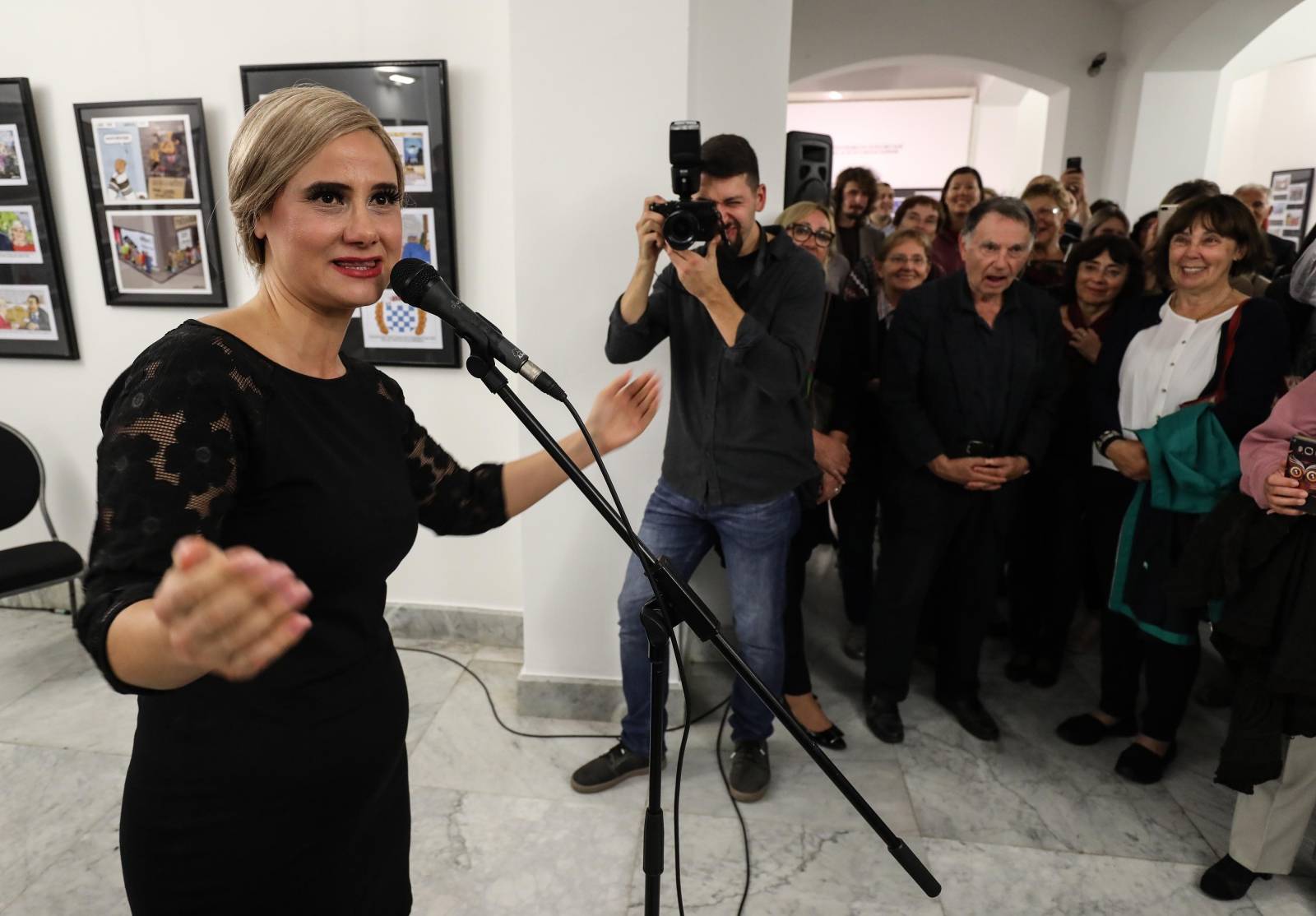 Zagreb: Otvorenje izbloÅ¾be Nika Titanika povodom 25 godina karijere
