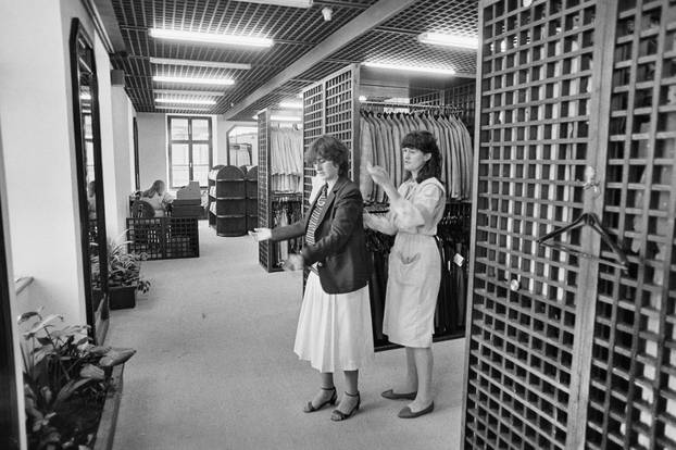 Zagreb: Kupovina u robnoj kući Nama u Ilici u rujnu 1984. godine