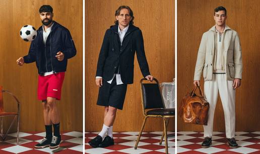 FOTO 'Vatreni' kao fotomodeli: Modri&cacute;, Gvardiol i drugi skockali se za SP, evo koliko ko&scaron;ta outfit