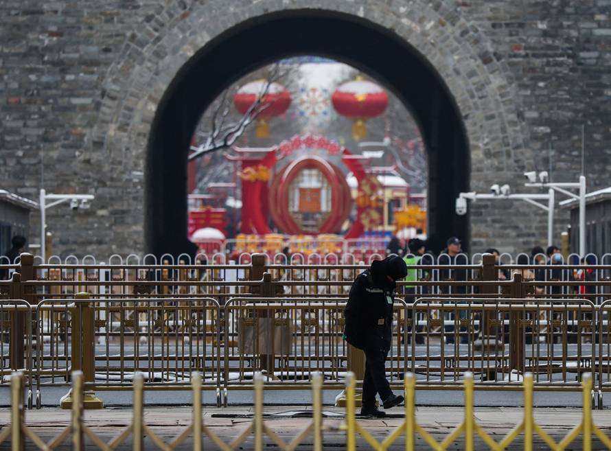 China's NPC opening session at the Great Hall of the People, in Beijing