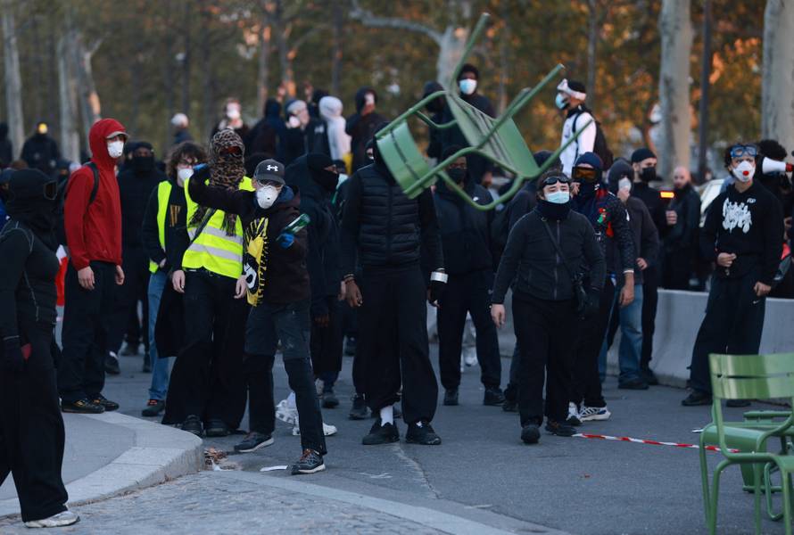 Nationwide protests in France against the cost of living