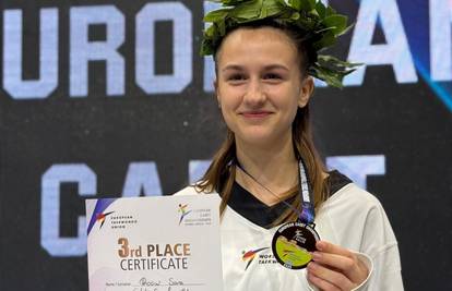 Naše kadetkinje osvojile dvije medalje na EP-u u tekvandou