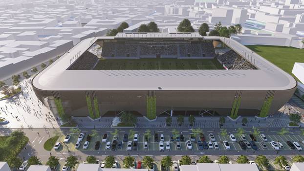 FOTO Ovako će za godinu i pol izgledati stadion Kranjčevićeva