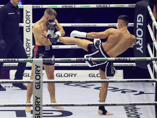 Zagreb: Turnir u kickboxingu, Glory 95, u Areni Zagreb, Andrej Kedveš - Guerric Billet