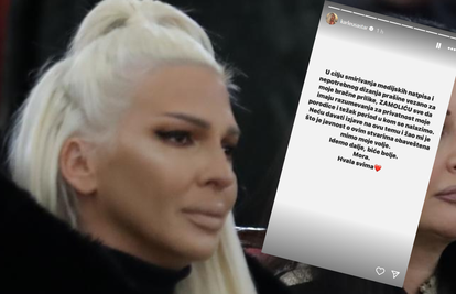 Jelena Karleuša oglasila se prvi put nakon incidenta s bivšim suprugom: 'Bit će bolje. Mora...'