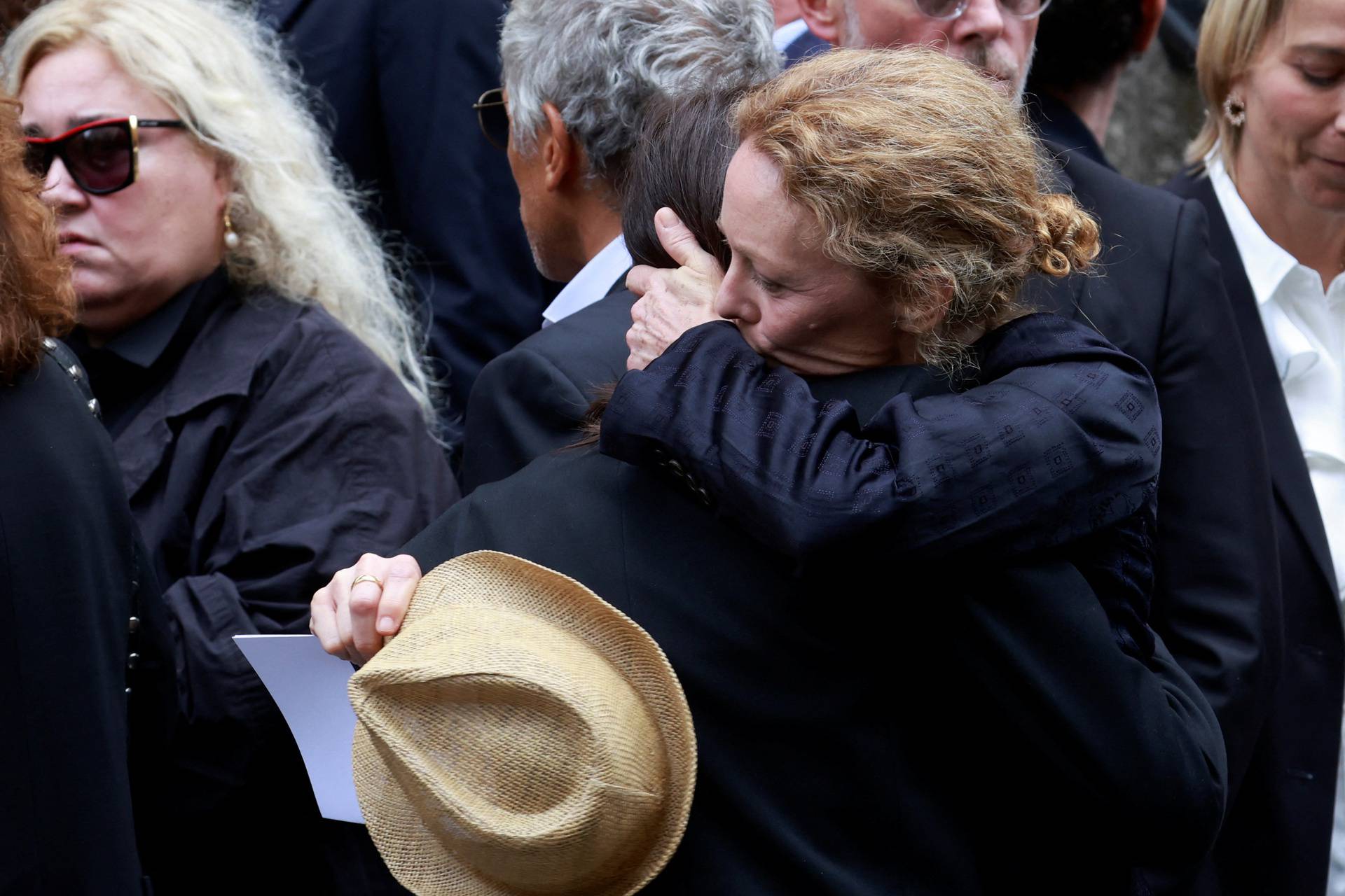 Funeral of late singer and actress Jane Birkin in Paris