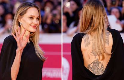 Angelina Jolie ponosno otkrila tetovaže na crvenom tepihu: Znate li što one simboliziraju?