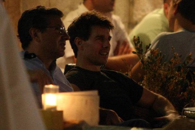 ARHIVA - 2012. Hvar: Ameri?ki glumac Tom Cruise s prijateljima došao na odmor u Hrvatsku