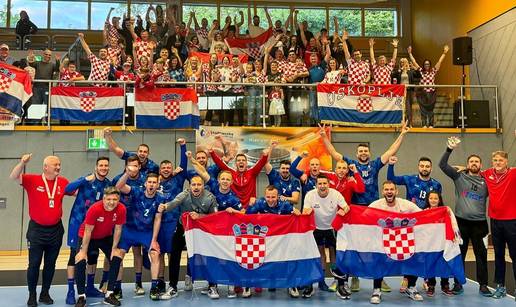 Hrvatska reprezentacija gluhih nadomak  nove medalje! Igra protiv Srbije za finale Eura