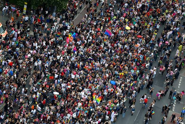 Christopher Street Day LGBTQ+ Pride march, in Berlin
