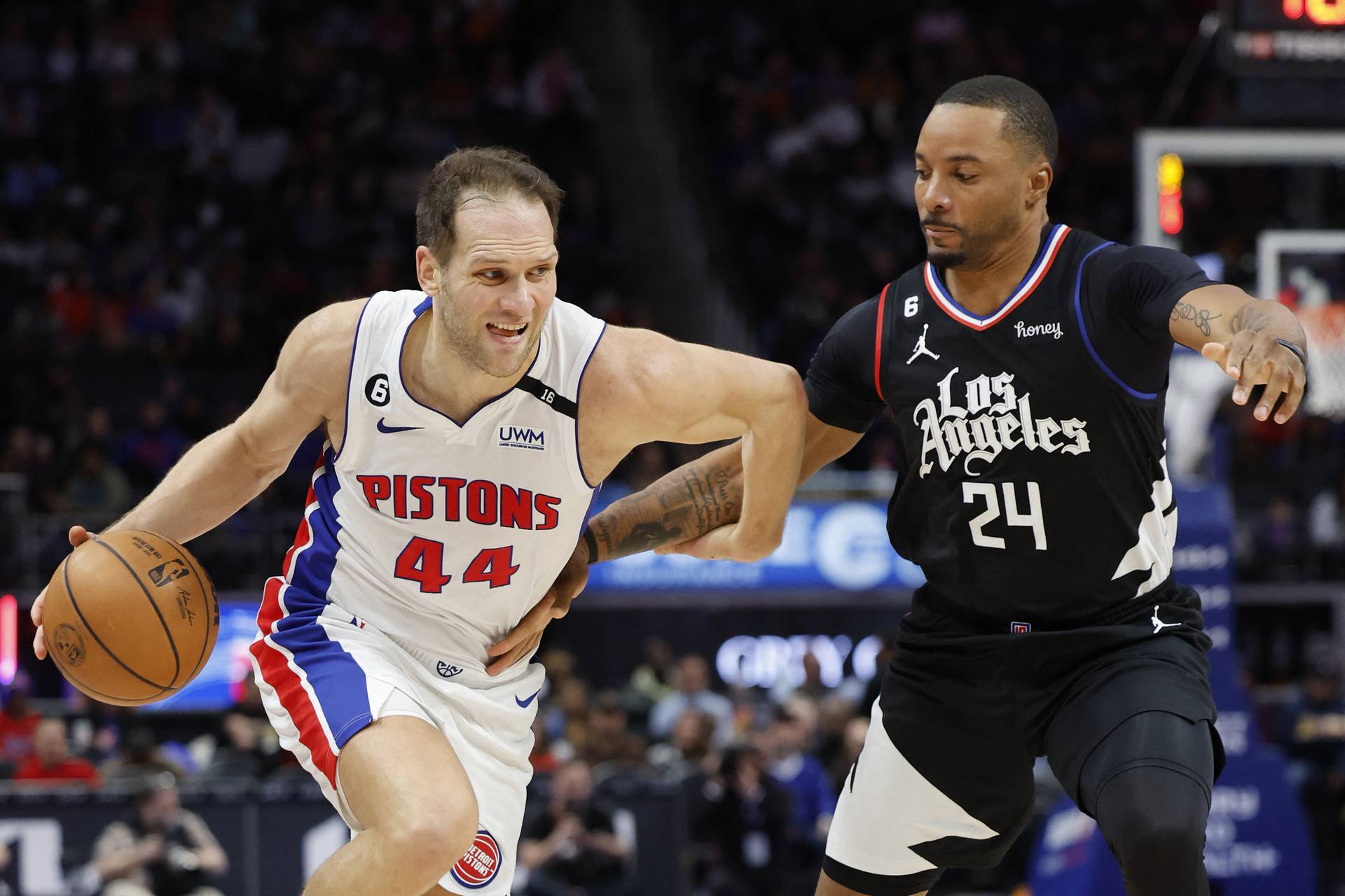 NBA: Los Angeles Clippers at Detroit Pistons