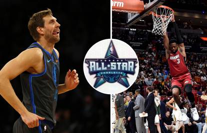 Navijači oduševljeni: Nowitzki i Wade zadnji put na All-Staru