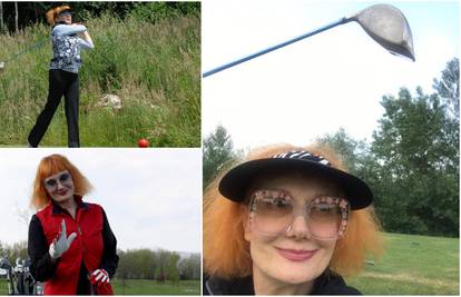 Omiljeni sport: Josipa Lisac i nakon 14 godina vjerna golfu
