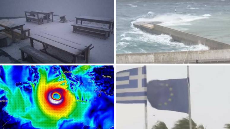 Razorni uragan prijeti Europi: Grčka strahuje od katastrofe