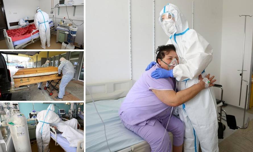 Šok prizori u bolnici u Karlovcu, korona pokosila čitave obitelji: 'Već tri tjedna ne mogu hodati'