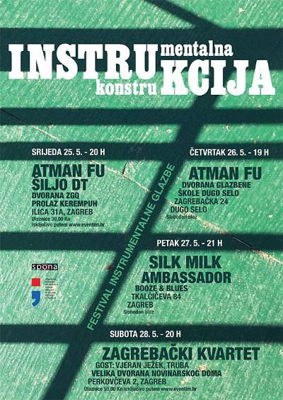 Sutra počinje festival Instrumentalna konstrukcija!