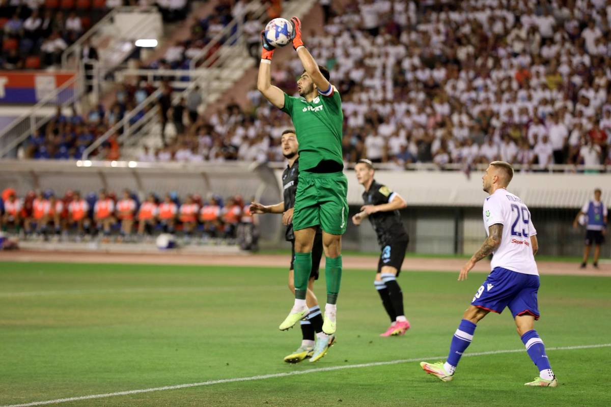 HNL Hajduk - Rijeka: Rokas Pukštas srušio Riječane u Jadranskom derbiju