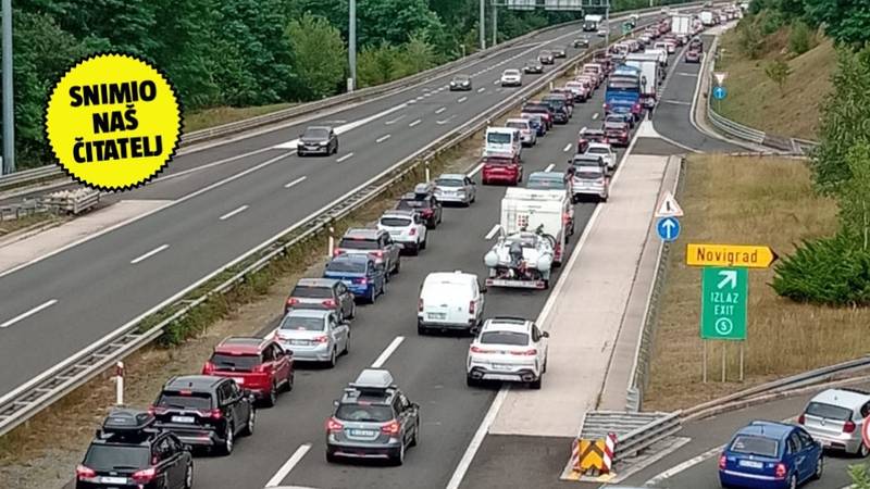 FOTO: GUŽVE NA AUTOCESTAMA Na A1 zastoji, na A3 kolona duga 9 km. 'Potpuni je kaos'