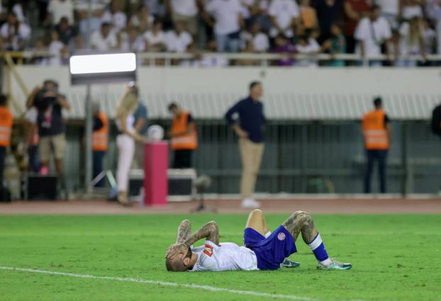 Uzvratna utakmica 3. pretkola Konferencijske lige između Hajduka i Ružomberoka