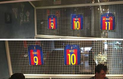 Leo Messi maknuo Neymarov dres  iz galerije svog restorana