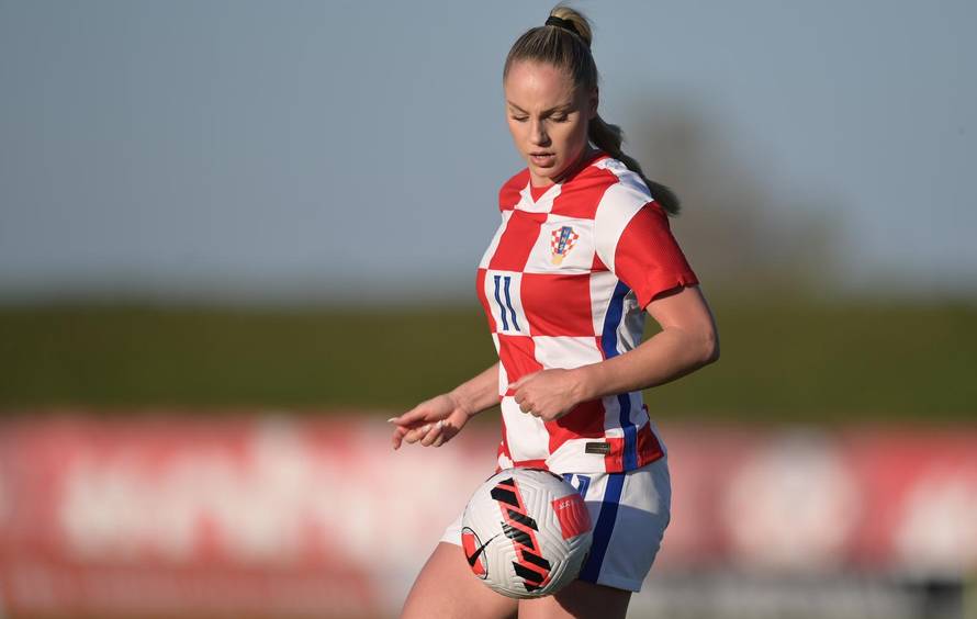 Velika Gorica: Nogometašice Hrvatske protiv Rumunjske u kvalifikacijskoj utakmici za SP