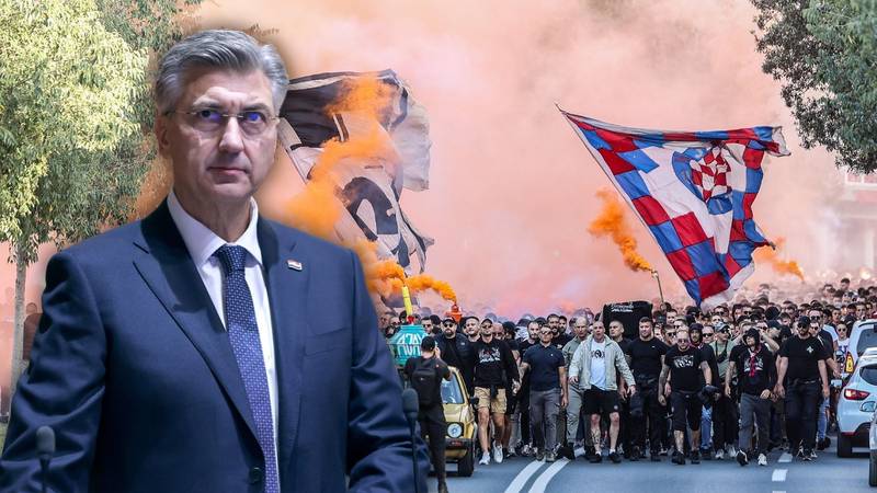 Plenković osudio Torcidino nacističko divljanje u Splitu: 'Odgovarat će! Velika sramota!'