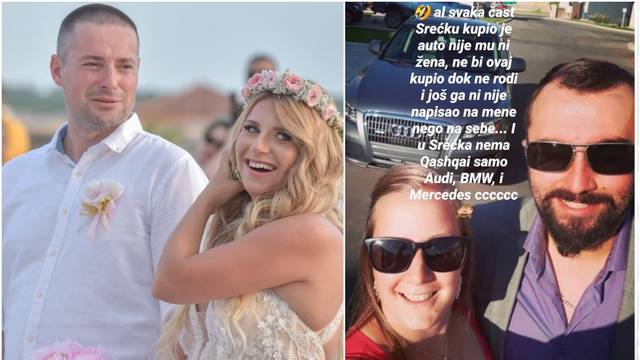 Valentina Tijan hvali Srećka: 'Blago Antoniji, ne bi moj meni tako kupio auto dok ne rodim'
