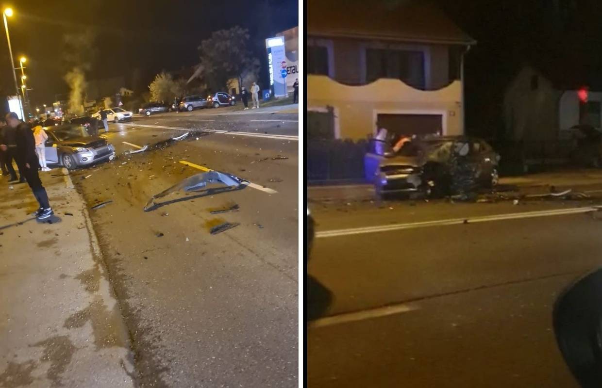Teška nesreća u Sesvetama: Troje ljudi ozlijeđeno u sudaru više automobila, traje očevid