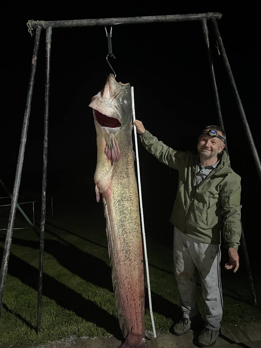 Iz Drave ulovio soma od 56 kila: 'Bila je to borba između njega i mene, još uvijek me bole mišići'