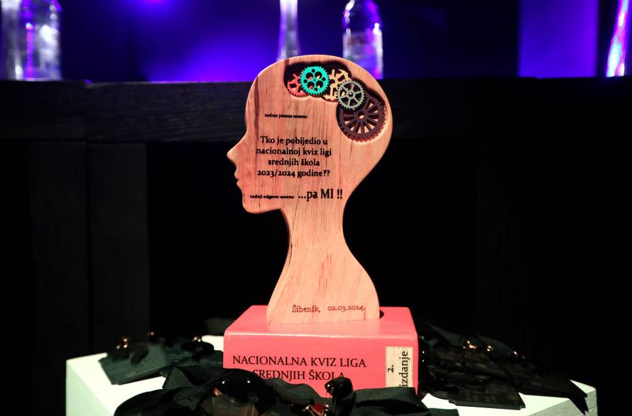 Šibenik: Finale Nacionalne kviz lige srednjoškolaca