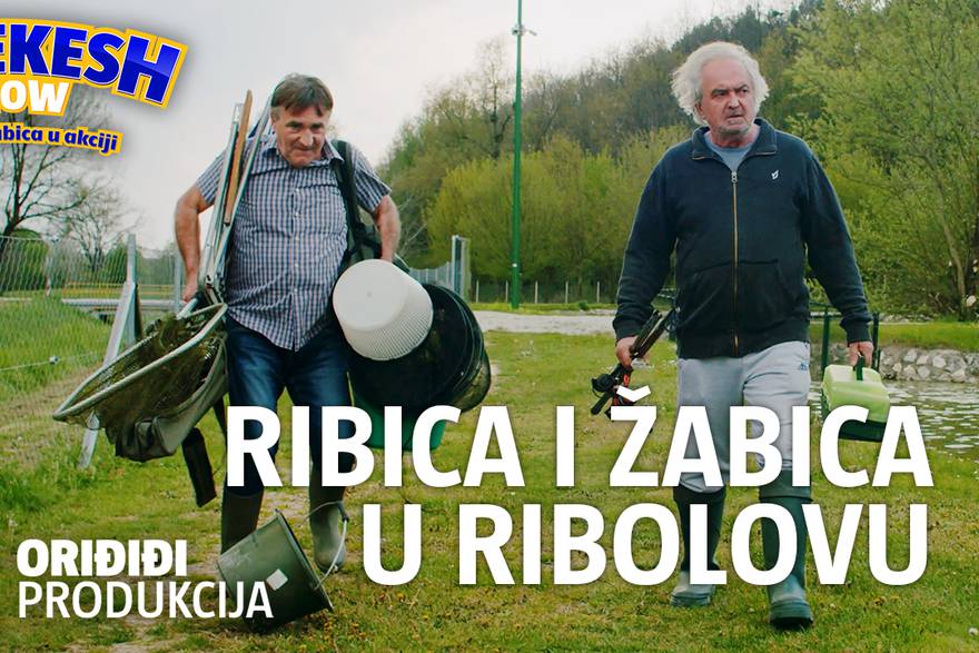 Ribica i Žabica na ribolovu | KEREKESH SHOW