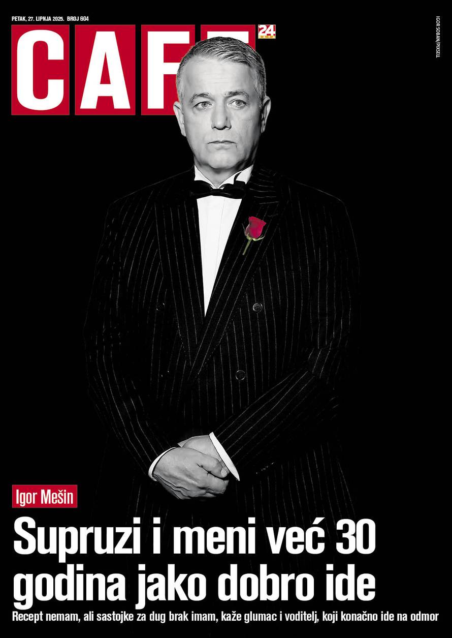 Glumac i voditelj Igor Mešin za Cafe: Od 'lica s ožiljkom' do Michaela Corleonea iz 'Kuma 2'