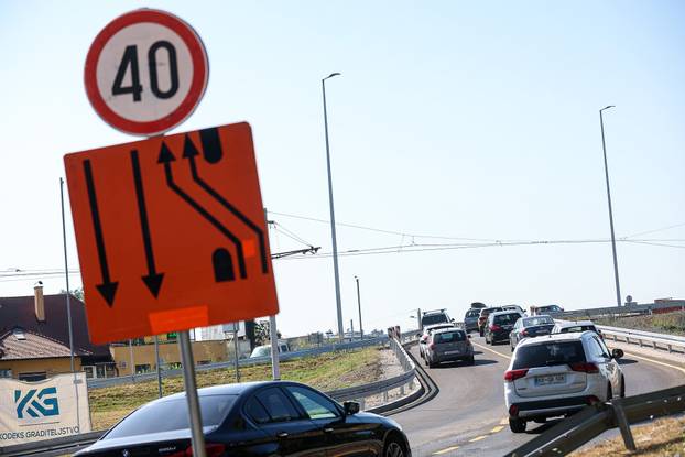 Zagreb: Obnovljeni istočni kolnik Jadranskog mosta otvoren je za promet