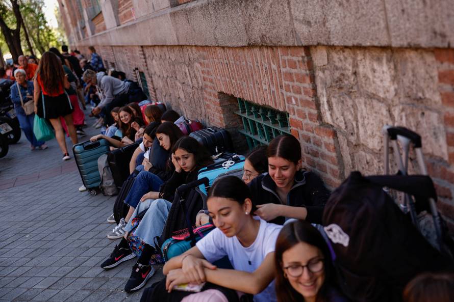 Power outage in Madrid
