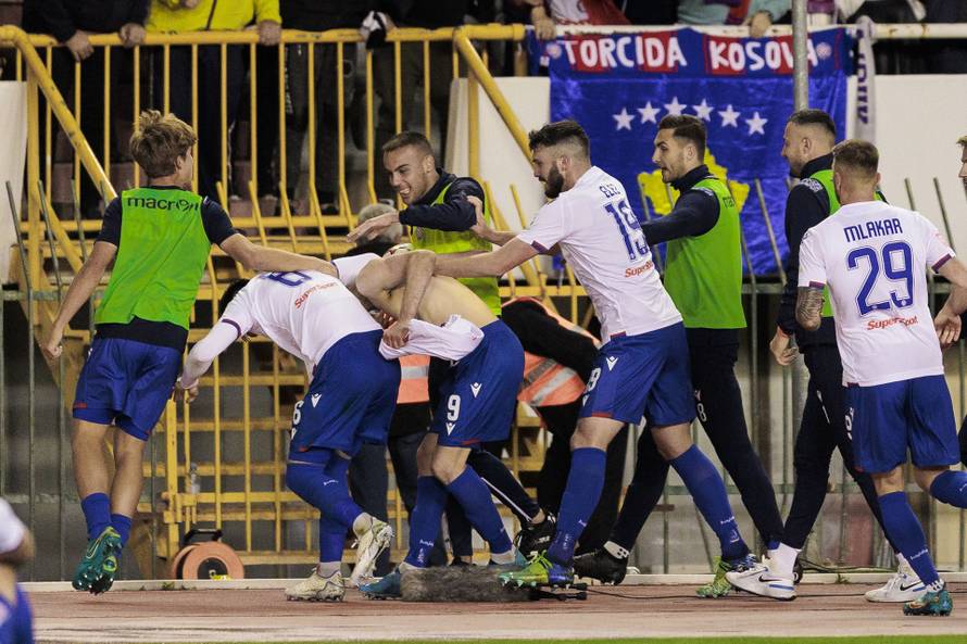U zaostalom 9. kolu HT Prve HNL sastali se Hajduk i Dinamo