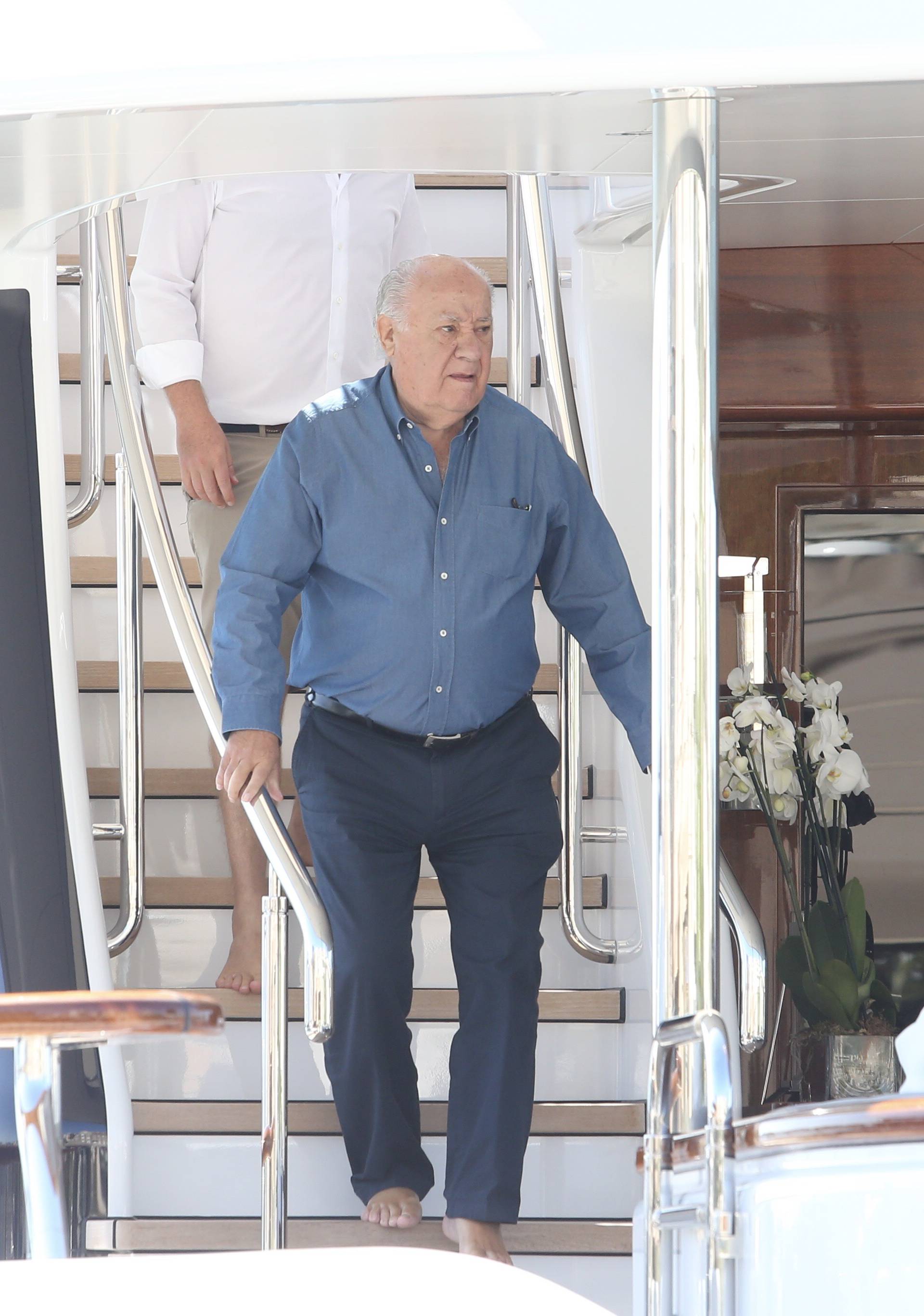 Amancio Ortega, vlasnik Zare, sa suprugom Florom Perez stigao u grad Split