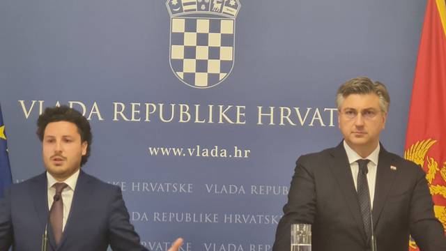 Sastali se Plenković i Abazović: 'Crna Gora i EU? Podržat ćemo ih na tom putu, jako su napredni'