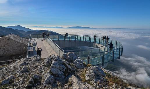 FOTO Spektakl iznad oblaka: Čarobni pogled   s Biokova