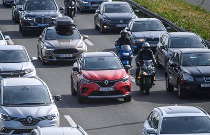 Zbog prometne nesreće na A1 vozi se uz ograničenje brzine